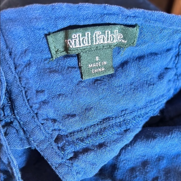 Casual Blue Spaghetti Strap Dress Small - Picture 10 of 10